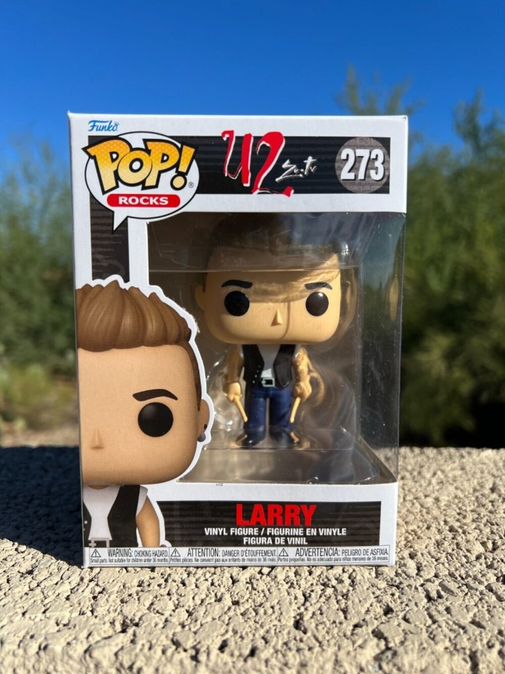 Funko Pop Rocks: U2 Zoo TV - Larry (#273,NEW)